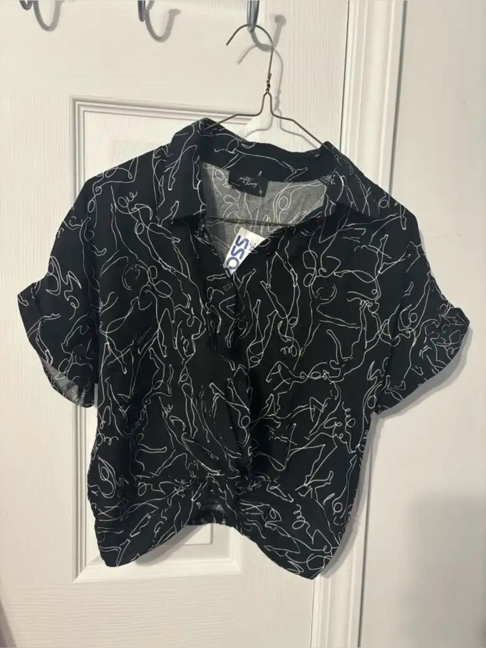 Black Crop Top